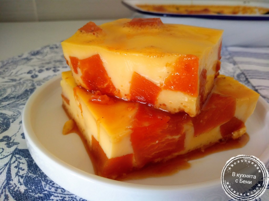 Тиква с крем карамел от https://inthebeniskitchen.com/