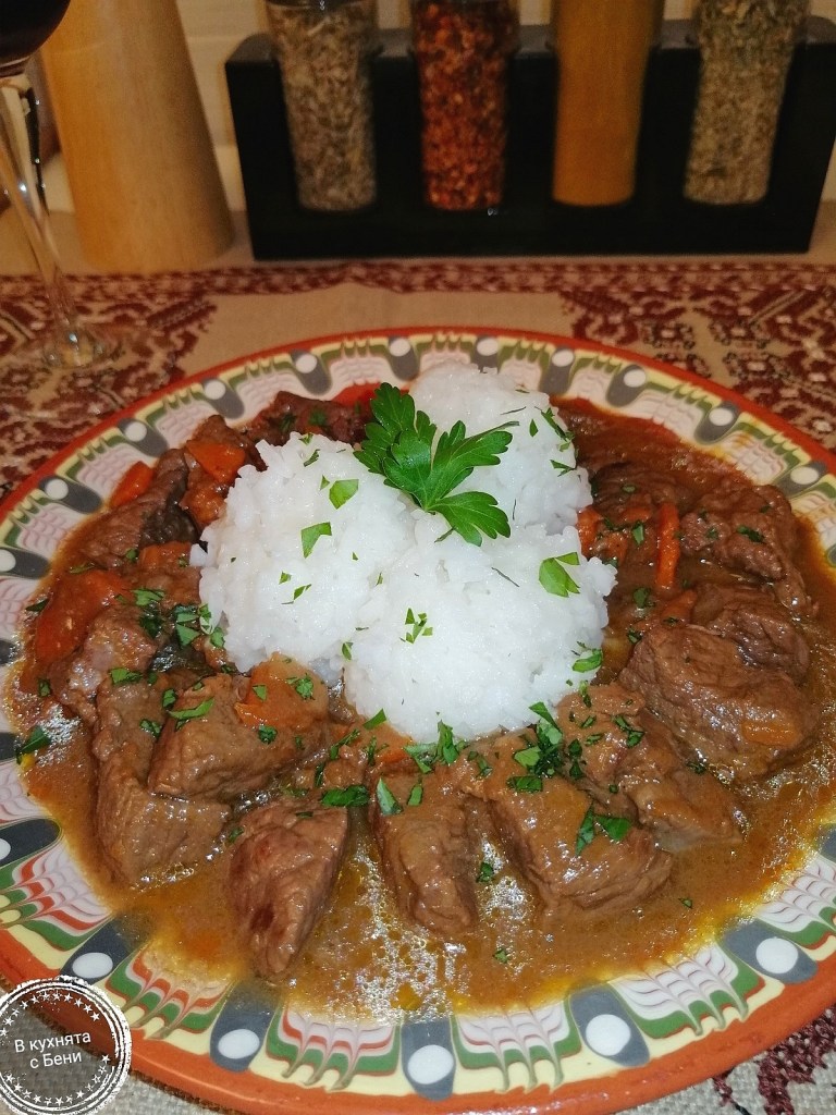 Телешки винен кебап от https://inthebeniskitchen.com/