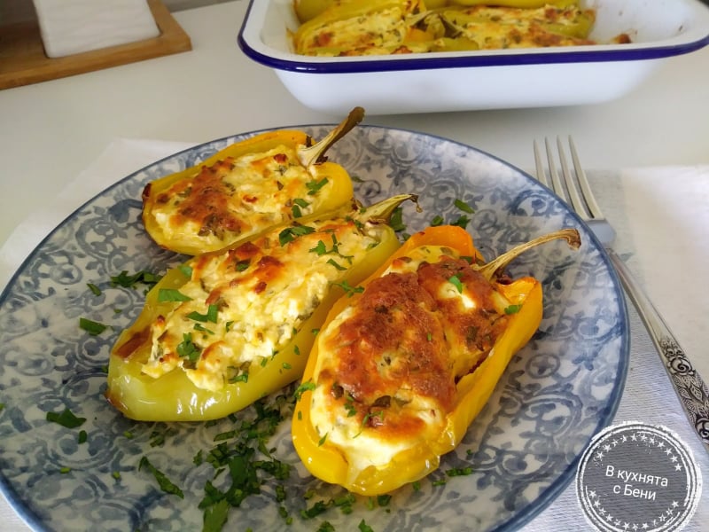 Пълнени чушки от https://inthebeniskitchen.com/