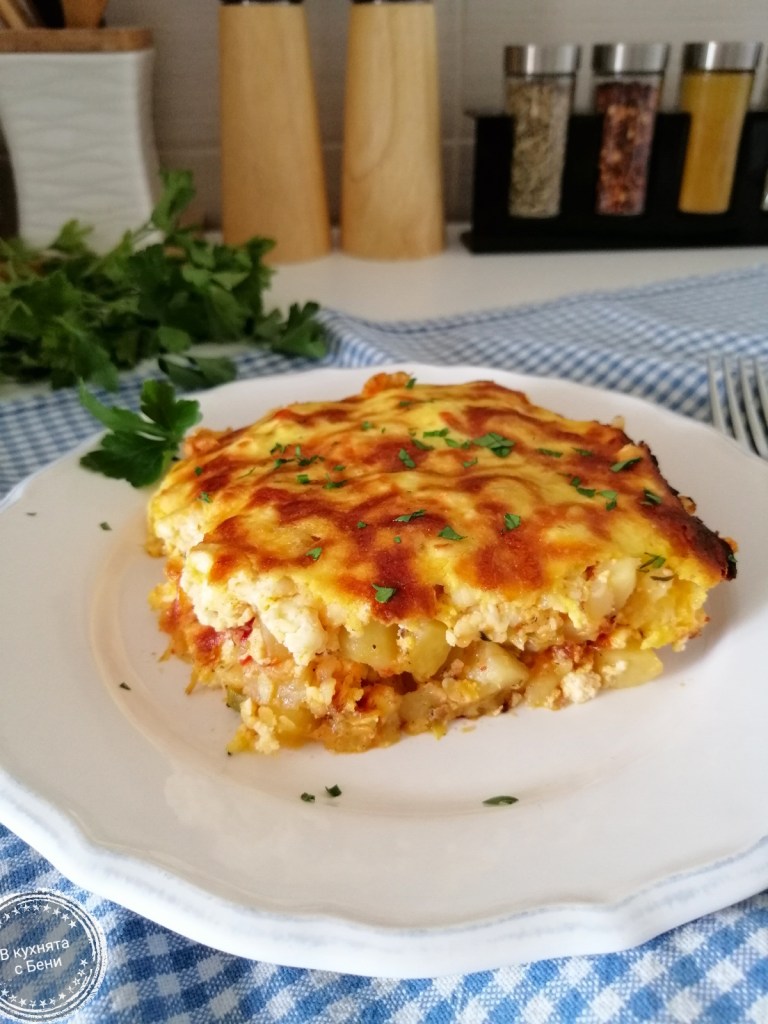 Постна мусака от https://inthebeniskitchen.com/