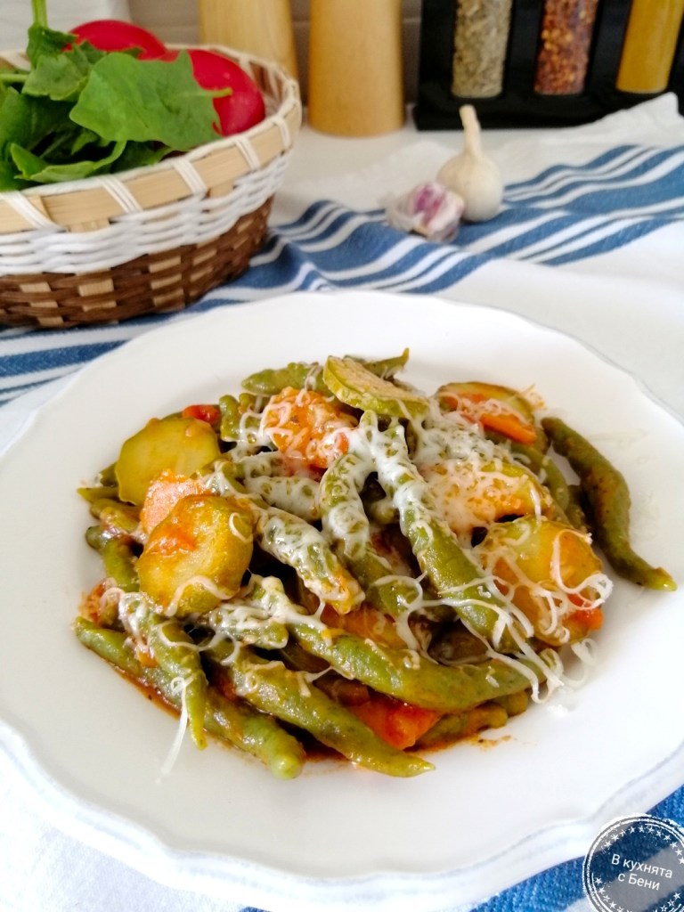 Спаначена паста от https://inthebeniskitchen.com/