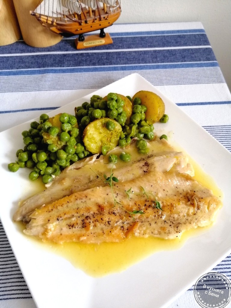 Вкусна пъстърва в маслен сос от https://inthebeniskitchen.com/