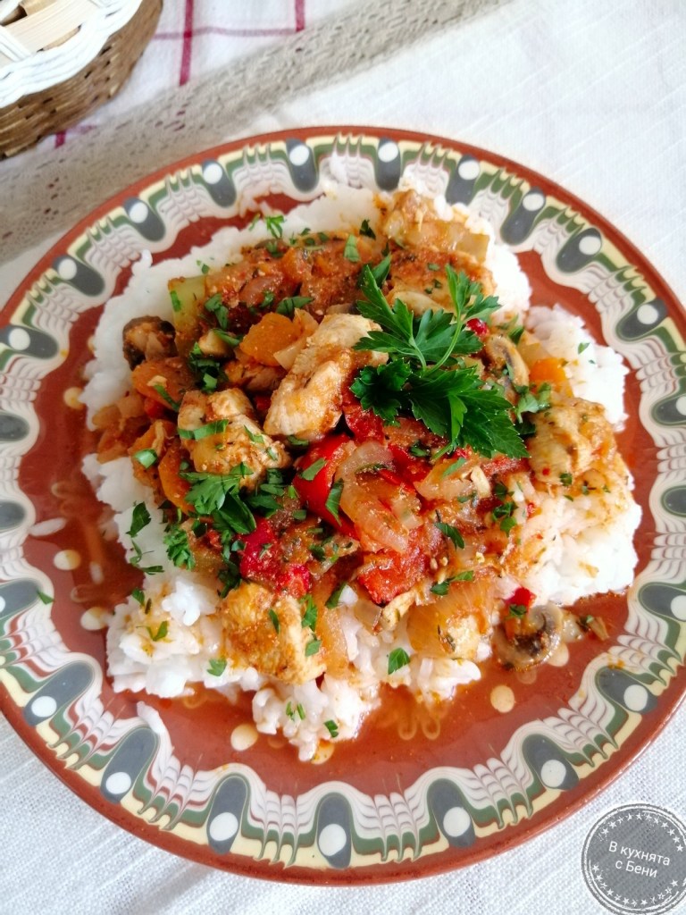 Пилешка кавърма от https://inthebeniskitchen.com/