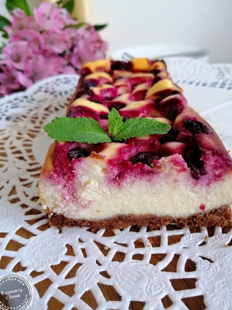 Печен чийзкейк от https://inthebeniskitchen.com/