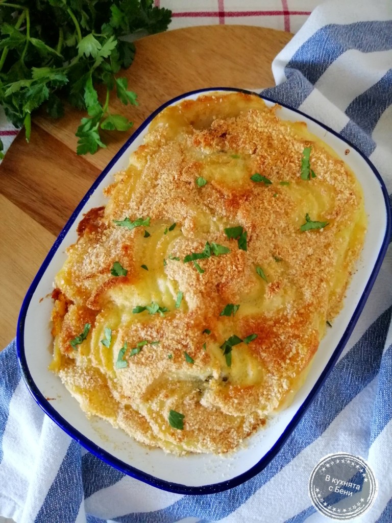 Вегетариански овчарски пай от https://inthebeniskitchen.com/
