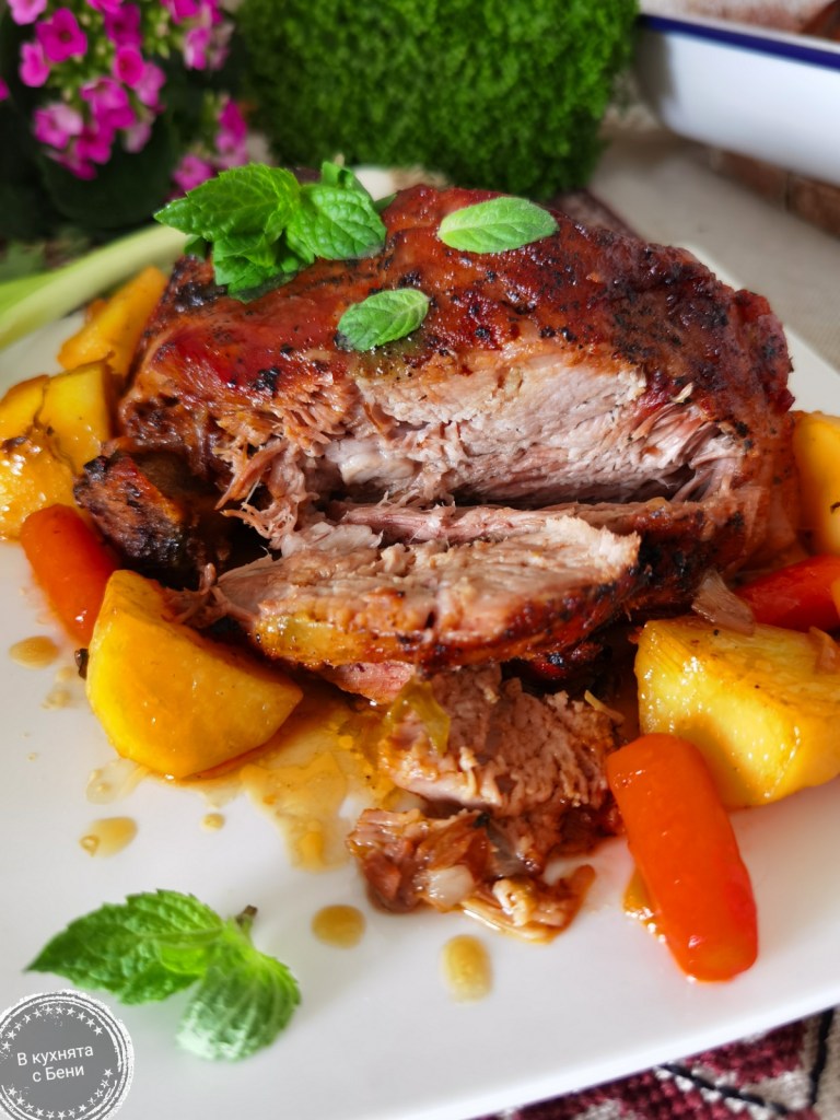 Вкусно агнешко печено от https://inthebeniskitchen.com/