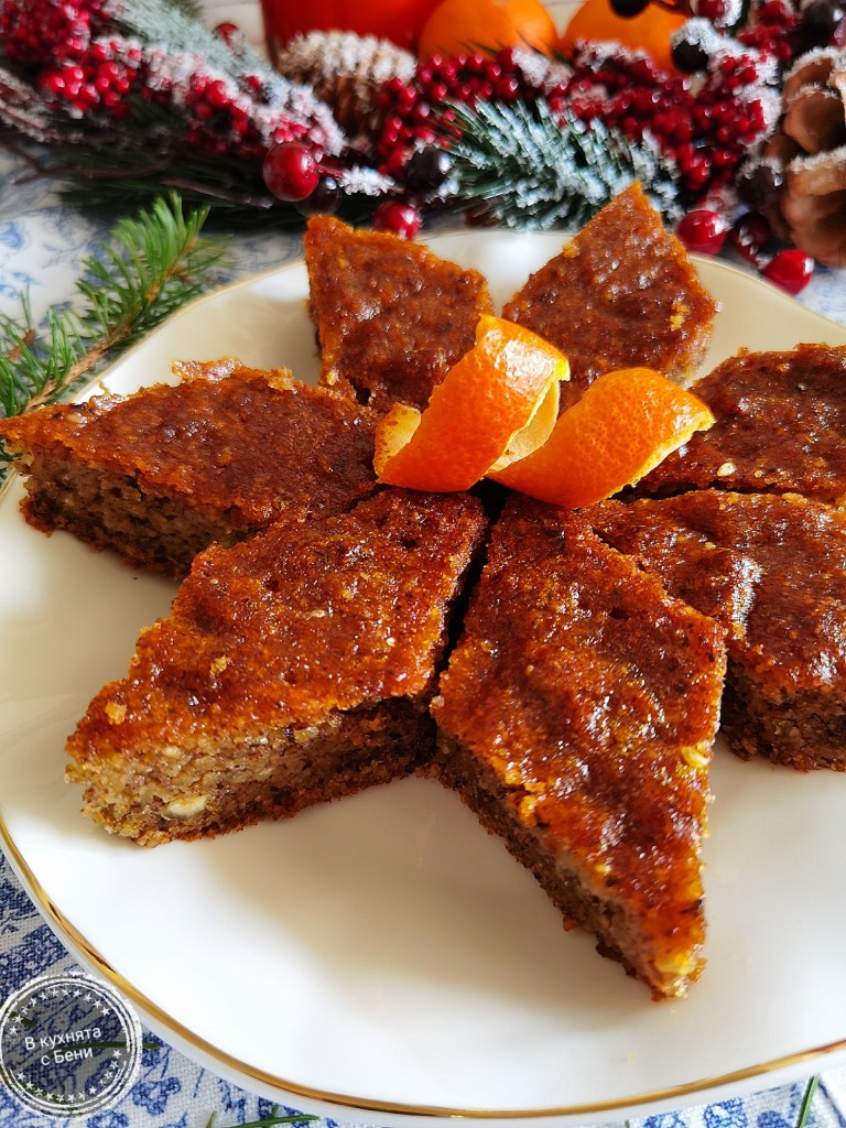 Марокански портокалов сладкиш от https://inthebeniskitchen.com/