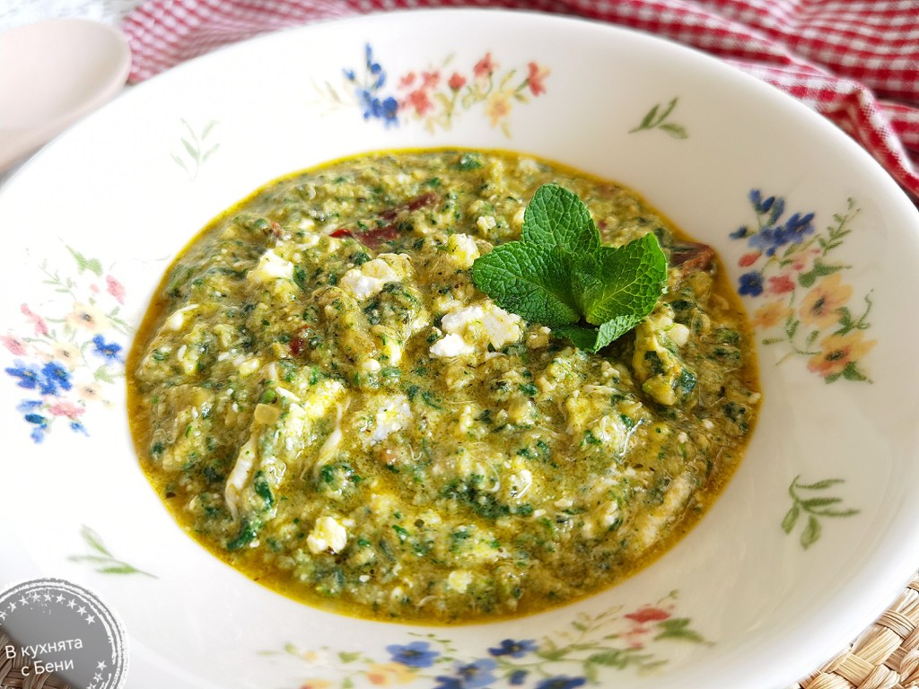 Вкусна гозба с коприва от https://inthebeniskitchen.com/