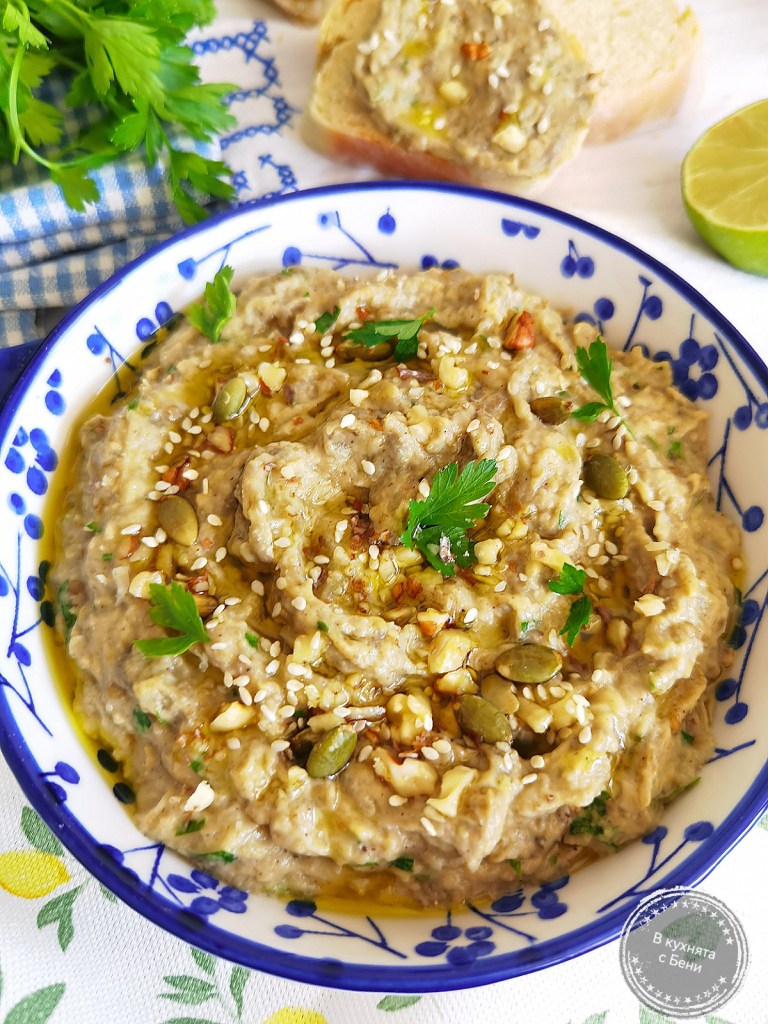 Разядка от патладжан Баба Гануш от https://inthebeniskitchen.com/