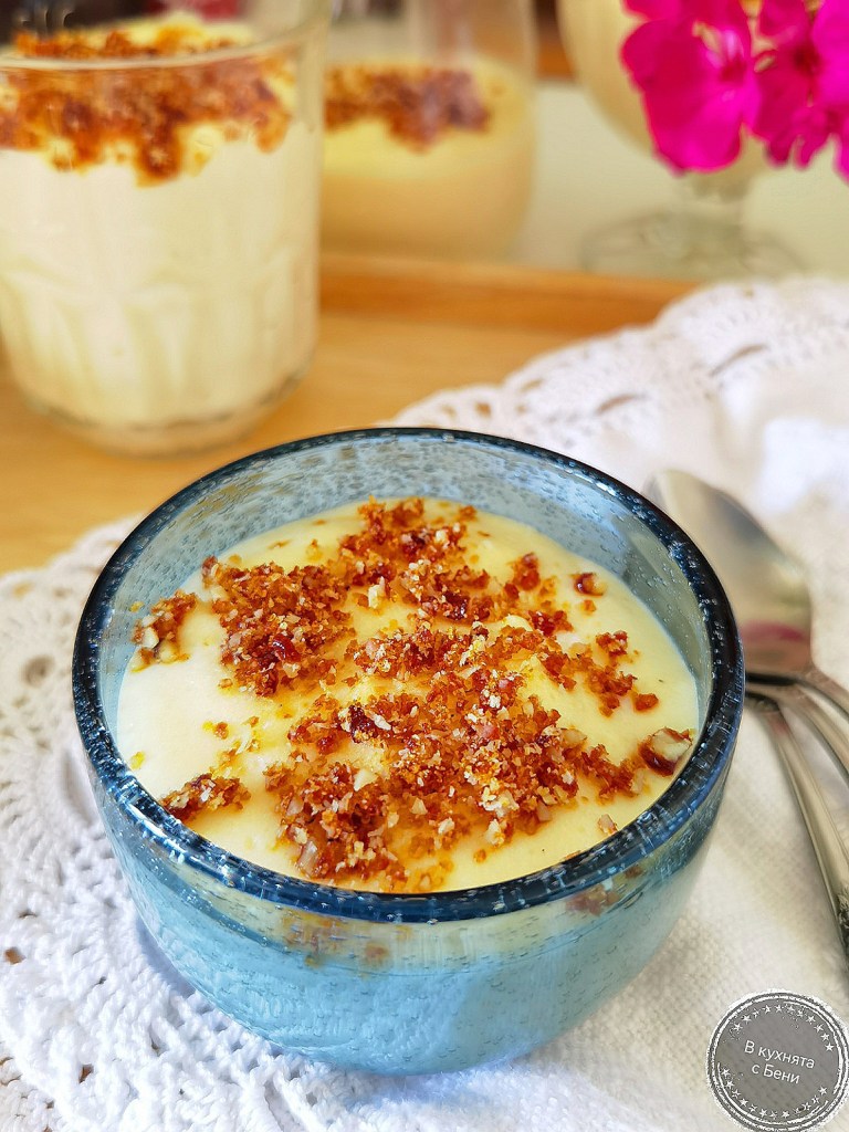 Домашен крем ванилия от https://inthebeniskitchen.com/