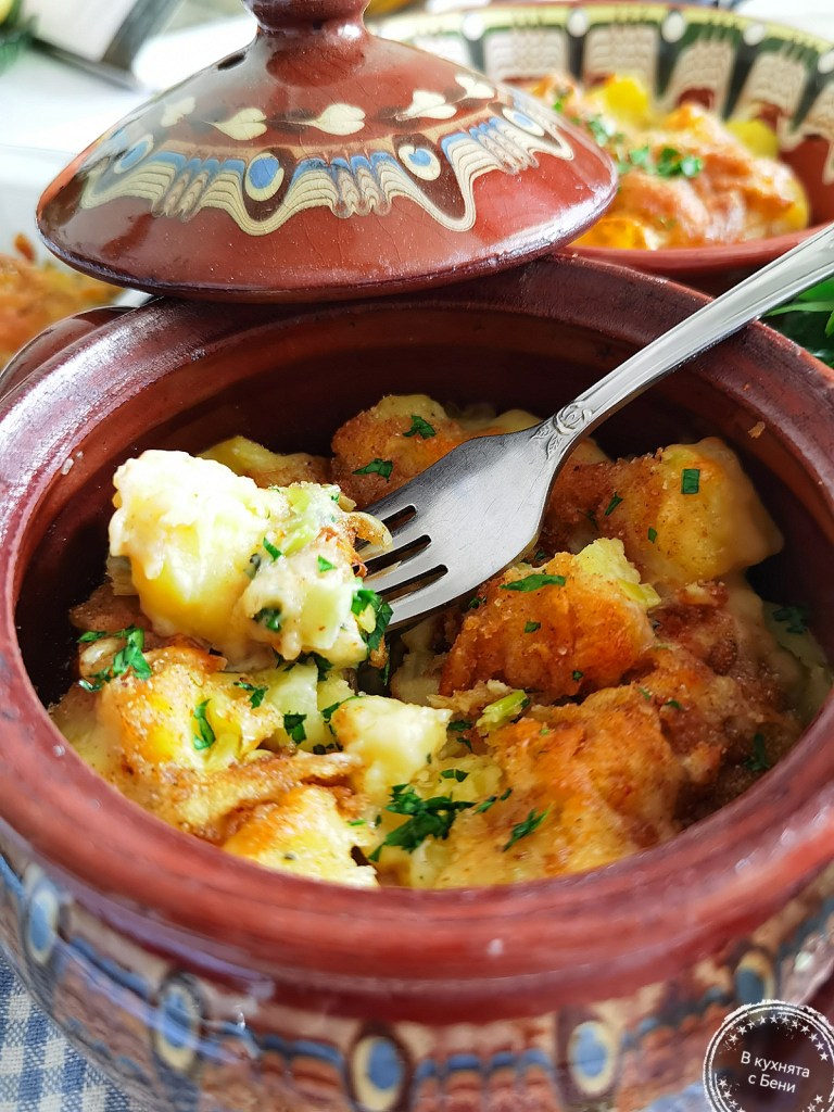 Картофи с праз на фурна от https://inthebeniskitchen.com/