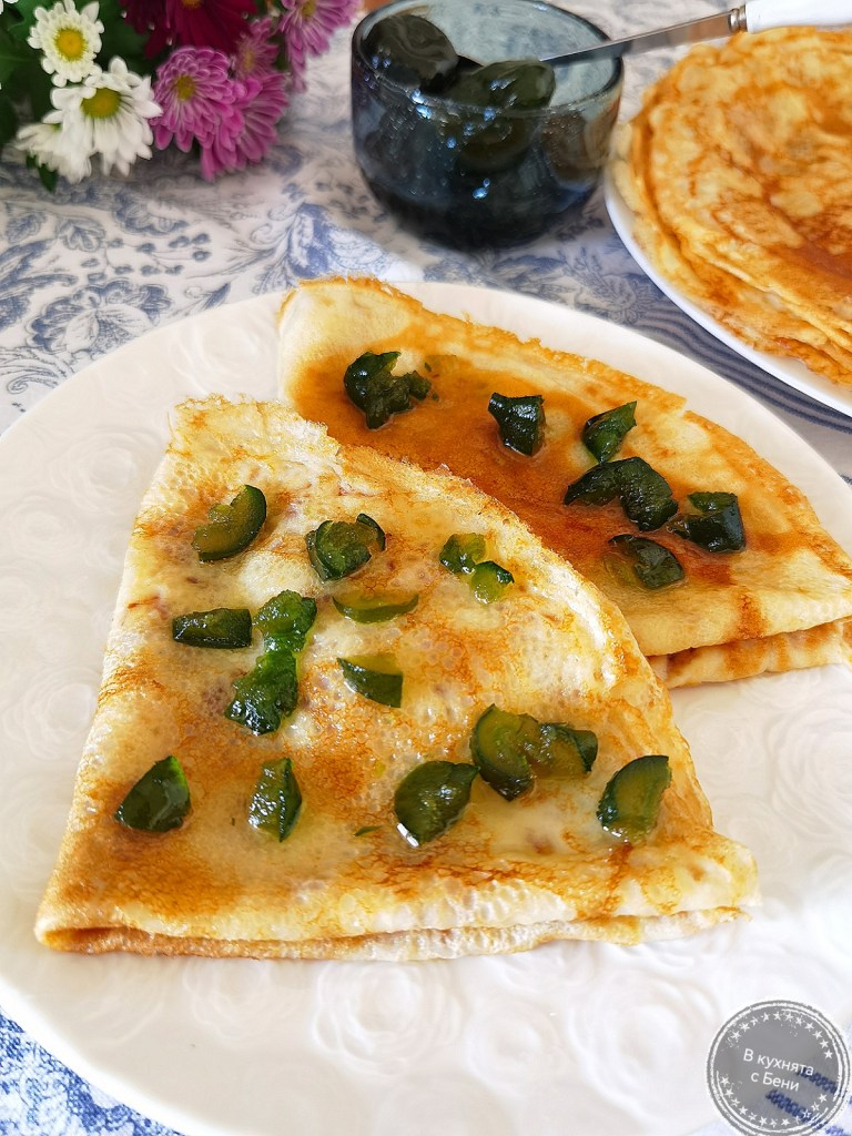 Вкусни палачинки с кисело мляко от https://inthebeniskitchen.com/