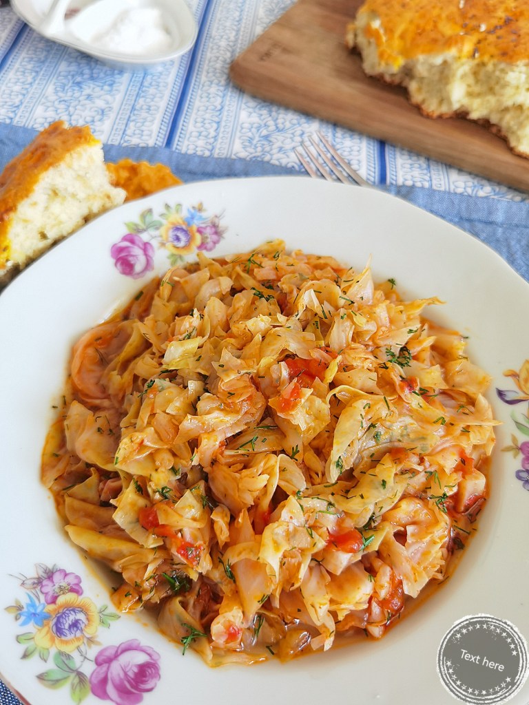 Постно прясно зеле от https://inthebeniskitchen.com/