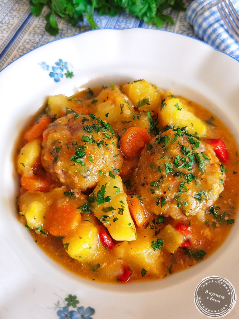 Кюфтета по чирпански от https://inthebeniskitchen.com/