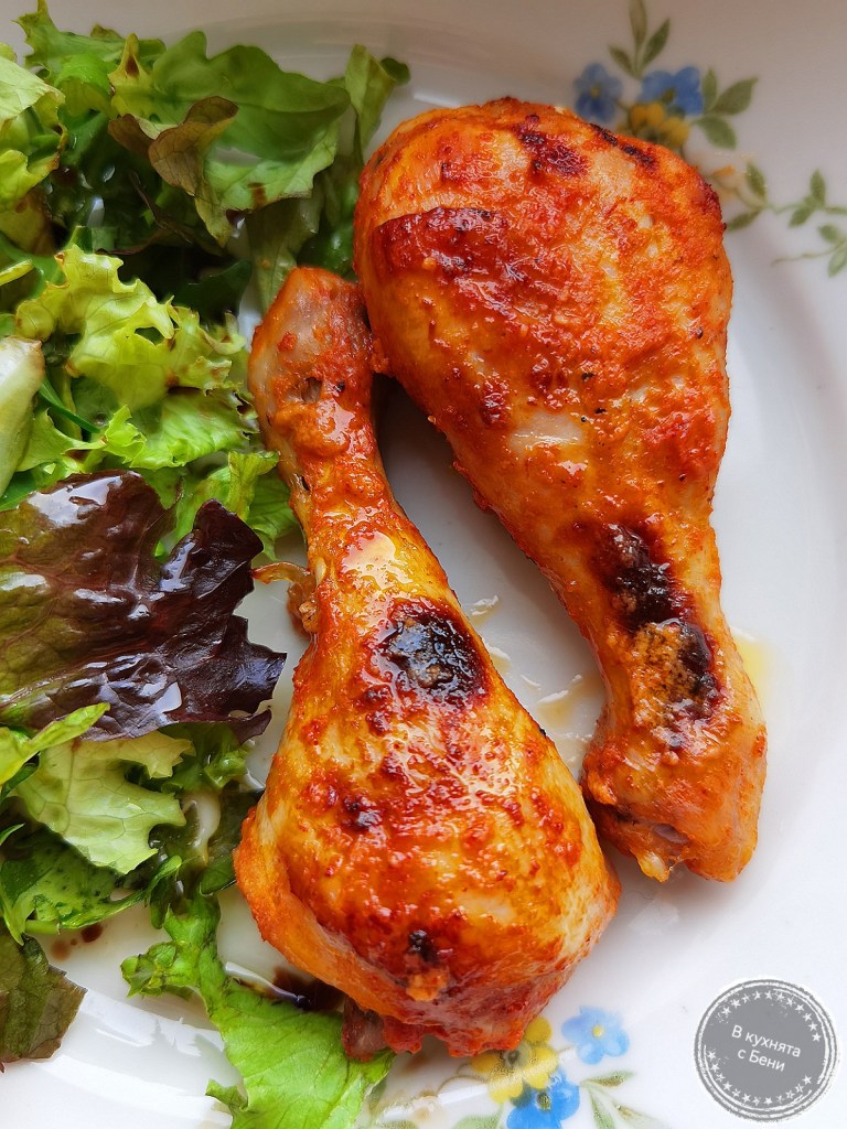 Вкусни пилешки бутчета от https://inthebeniskitchen.com/