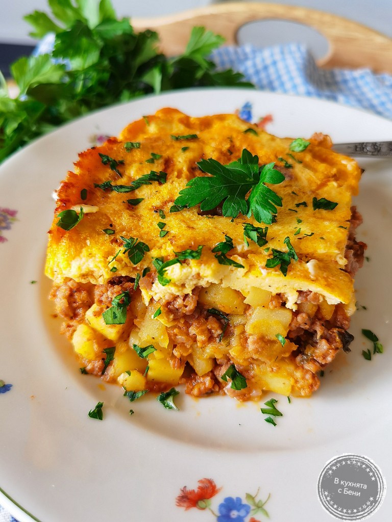 Мусака с телешко от https://inthebeniskitchen.com/