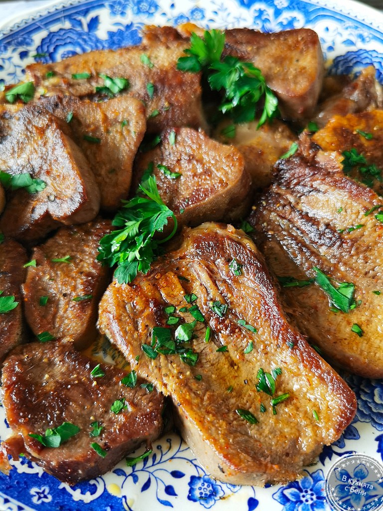 Вкусен телешки език в масло от https://inthebeniskitchen.com/
