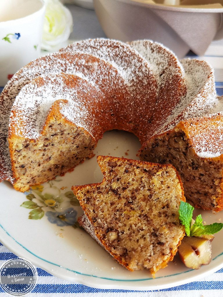 Кекс с кестени от https://inthebeniskitchen.com/