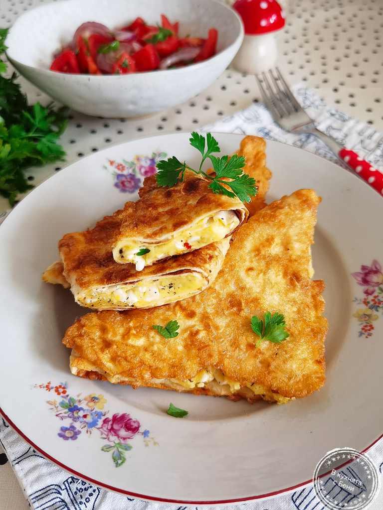 Яйчени сандвичи с лаваш от https://inthebeniskitchen.com/