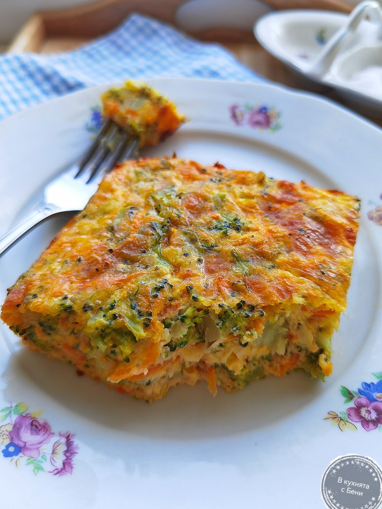 Запеканка с броколи от https://inthebeniskitchen.com/
