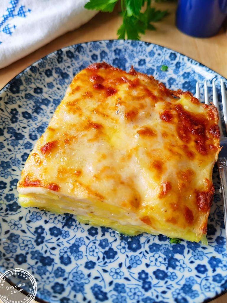 Запеканка с картофи млечни картофи оргетен Бени от https://inthebeniskitchen.com/