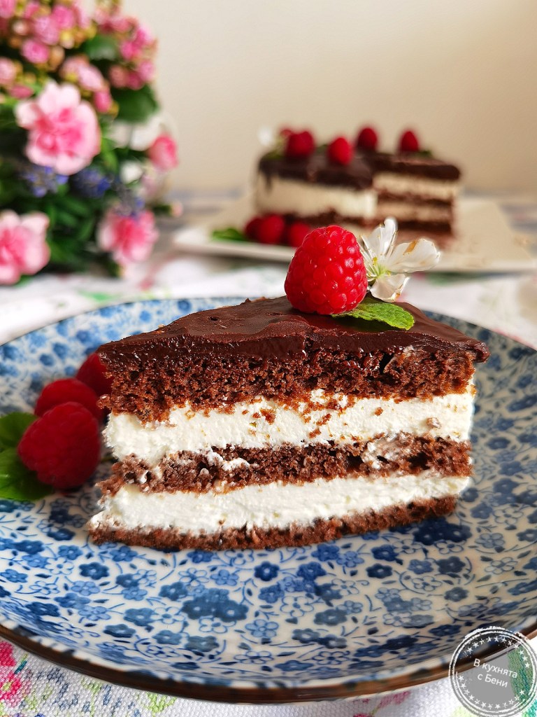 Торта Киндер пингуи от https://inthebeniskitchen.com/