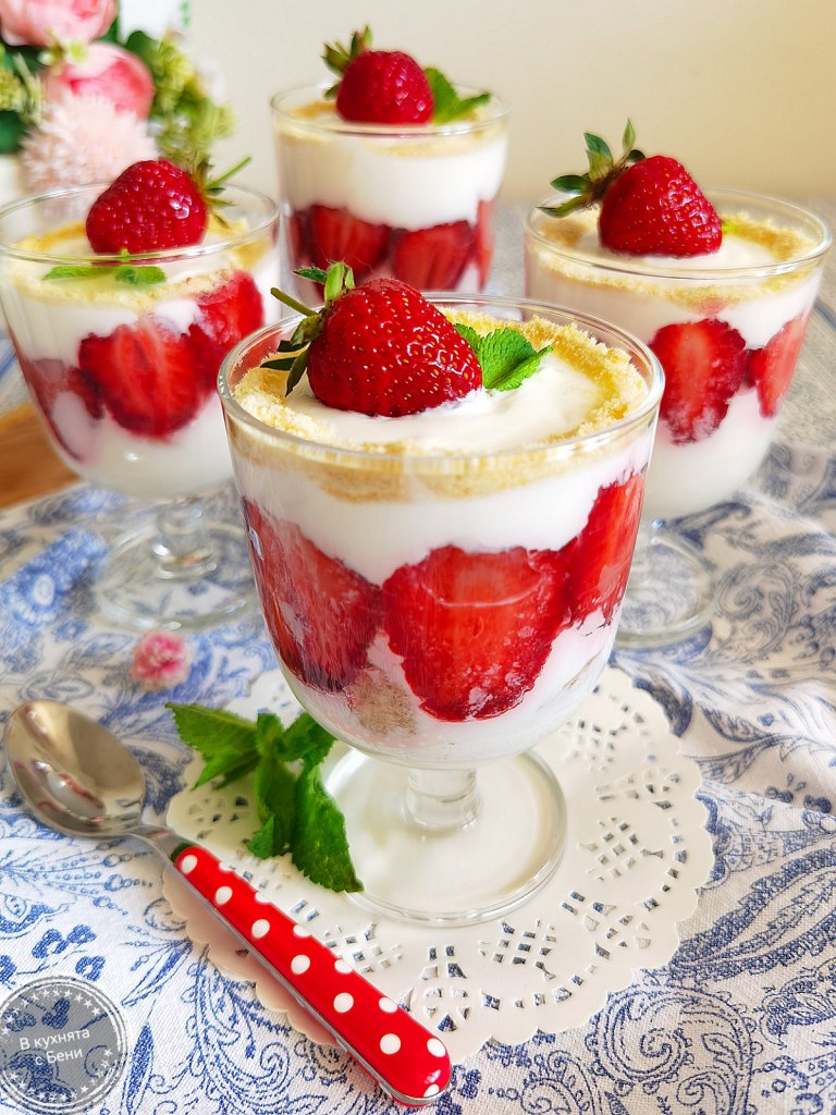 Ягодов десерт крем свеж от https://inthebeniskitchen.com/