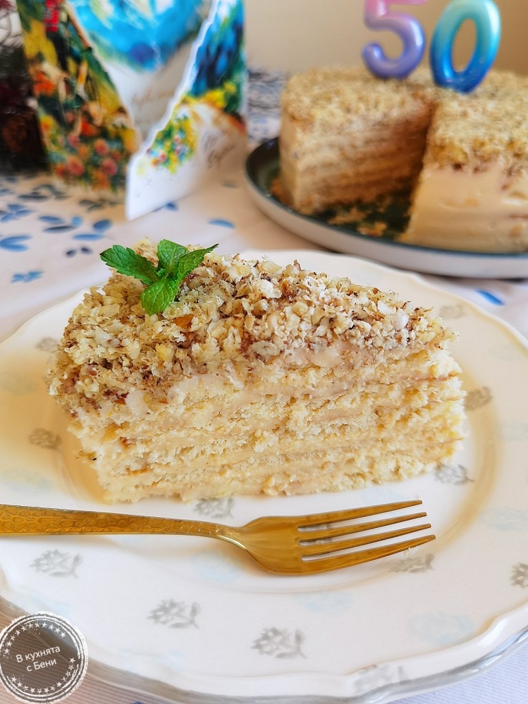 Торта Добуш ретро от https://inthebeniskitchen.com/