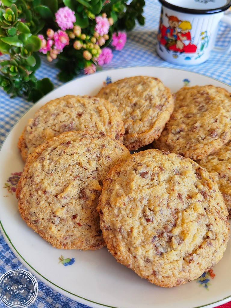 Бисквити без брашно с бадемово от https://inthebeniskitchen.com/