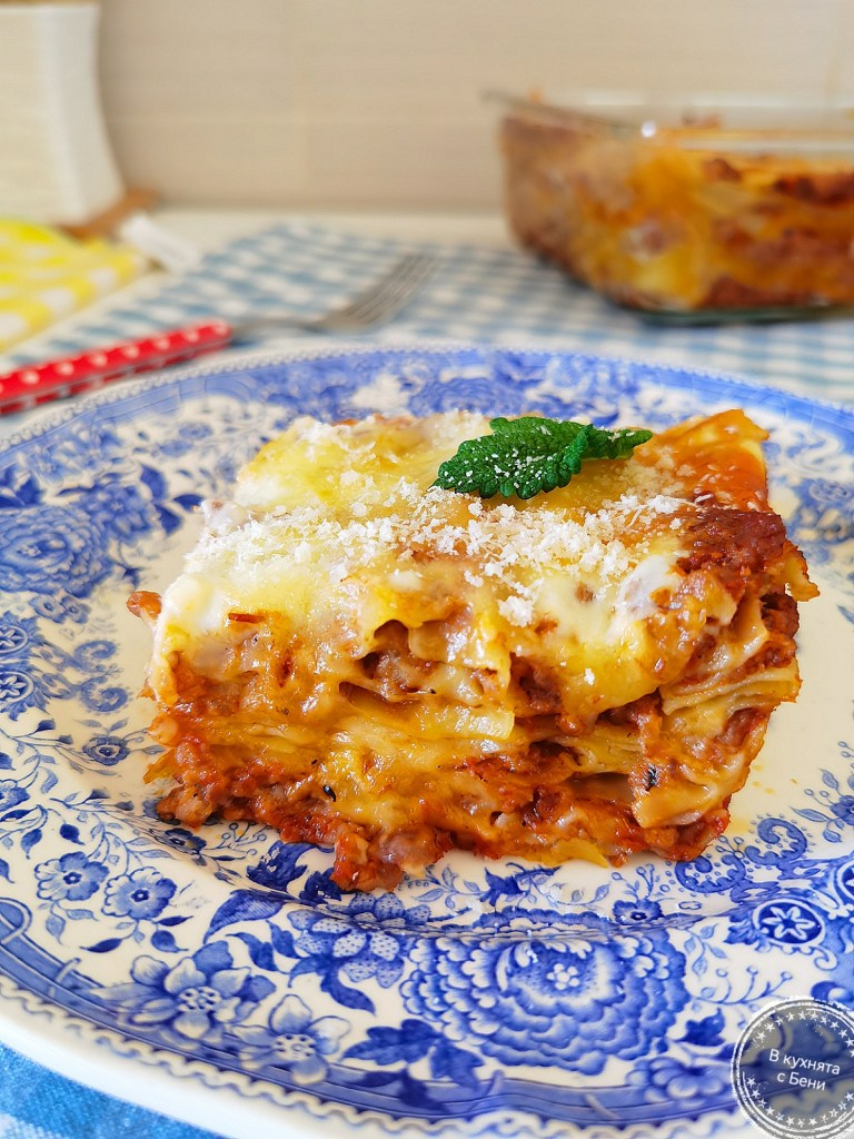 Лазаня от https://inthebeniskitchen.com/