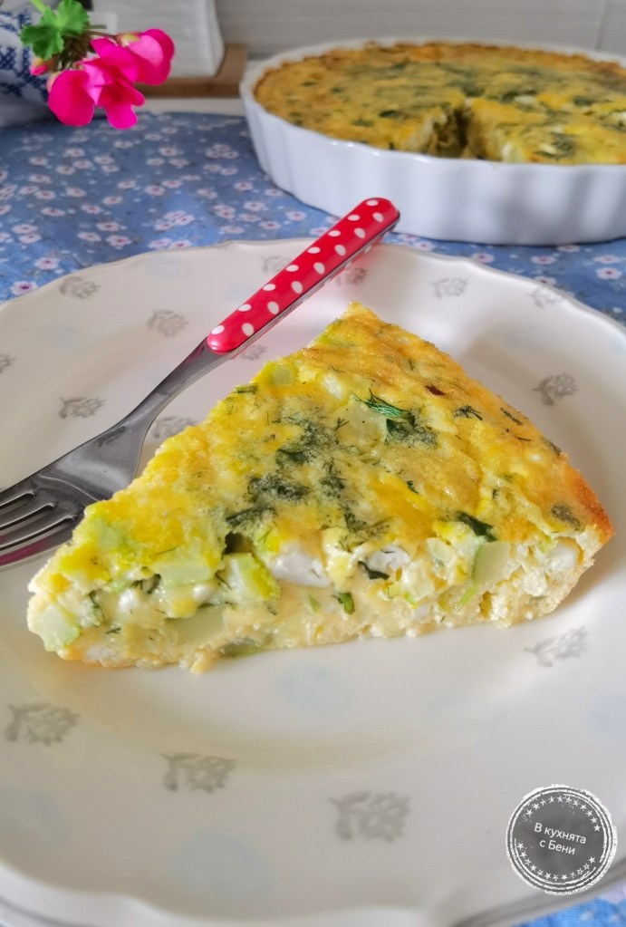 Запеканка с тиквички фритата от https://inthebeniskitchen.com/