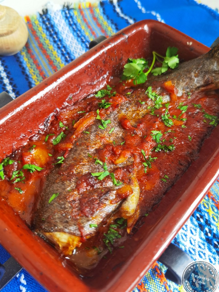 Пъстърва плакия на керемида от https://inthebeniskitchen.com/