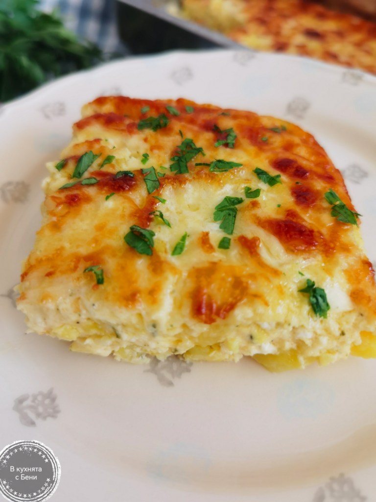 Огретен с картофи от https://inthebeniskitchen.com/