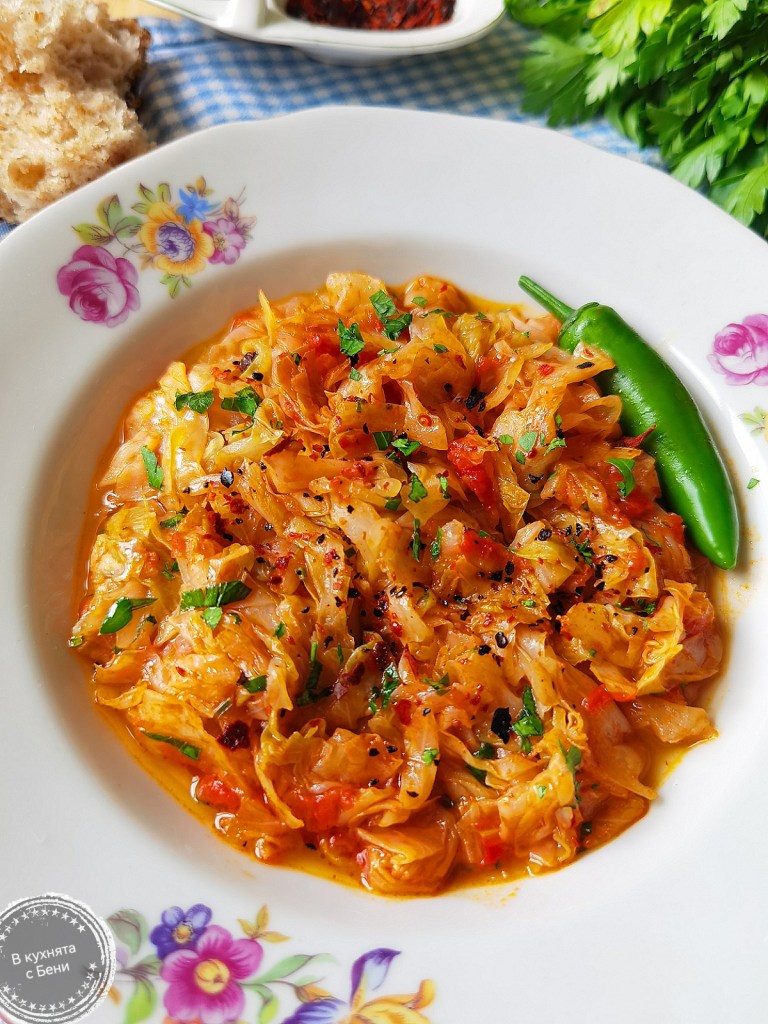 Прясно постно зеле от https://inthebeniskitchen.com/