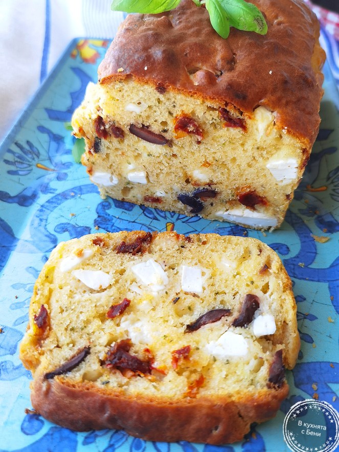 Солен кекс средиземноморски от https://inthebeniskitchen.com/