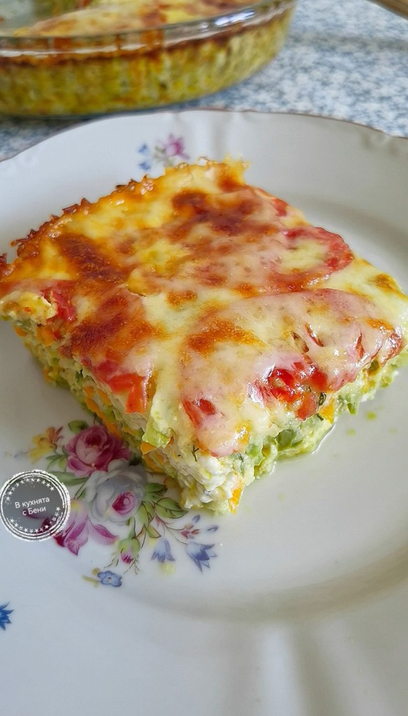 Запеканка с тиквички от https://inthebeniskitchen.com/