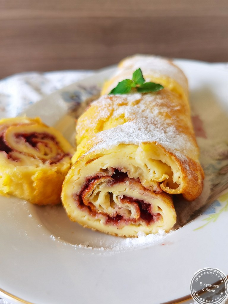 Палачинка на фурна печена ретро рецепта от https://inthebeniskitchen.com/