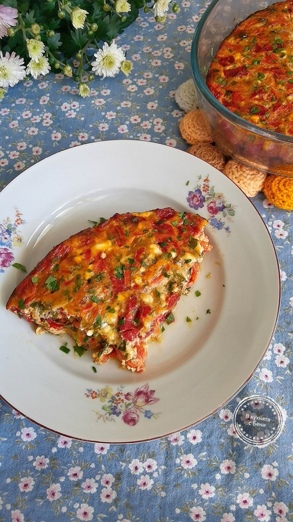 Чушки на фурна ястие от https://inthebeniskitchen.com/