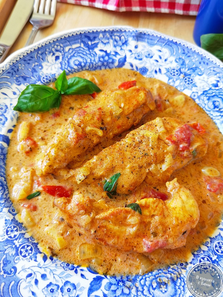 Пилешко по тоскански от https://inthebeniskitchen.com/
